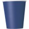 8 NAVY BLUE 9 OZ CUPS