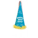 NY GIANT GLITTR CONE HAT ASST