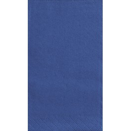 20 NAVY BLUE GUEST NAPKINS