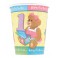 8 1ST B'DAY PINK 9OZ CUPS