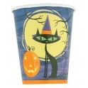 8 HLLWN MOON CAT 9 OZ. CUPS