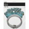 4 NEW YEARS GLITTER TIARAS