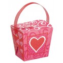 HEARTS PAPER PAIL QUART-SIZE