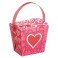 HEARTS PAPER PAIL QUART-SIZE