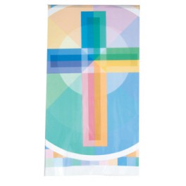 HOLY LIGHT TABLECOVER PLASTIC