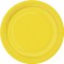8 SUNFLOWER YELLOW 9'' PLATE