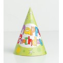 8 BDAY GLEE PARTY HATS
