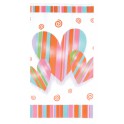 HEARTS & STRIPES TBLCVR PLSTC