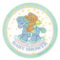 8CT BABY SHOWER 9'' PLATES