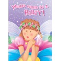 8 FAIRY PRINCESS INVITATIONS