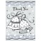 8 WEDDING BELLS THANK YOU NOTE