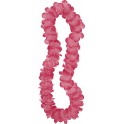 42" FLOWER LEI- HOT PINK