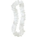 42" FLOWER LEI- WHITE