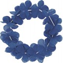 FLOWER LEI HEADBAND-ROYAL BLUE