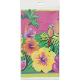 LUAU PARTY TABLECOVER PLASTIC