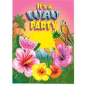 8 LUAU INVITATIONS
