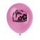 8 LUAU 12'' BALLOONS PRINT 1-S