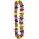 RAINBOW FLOWER LEI 40''