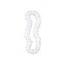 WHITE FLOWER LEI 40''