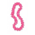 HOT PINK FLOWER LEI 40''