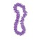 PURPLE FLOWER LEI 40''