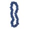 ROYAL BLUE FLOWER LEI 40''