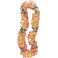 42" ORCHID LEI- PINK/YELLOW
