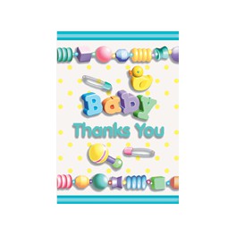 8CT BABY BLISS THANK YOU NOTES