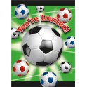 8 SOCCER BALL INVITATION