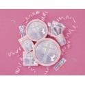 8 SPEC BLESS PINK 9'' PLATES