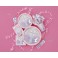 8 SPEC BLESS PINK 9'' PLATES