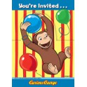 Curious George Invitations