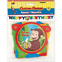 Curious George Jointed Banner
