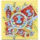 12 1ST BDAY BLKS BLU 9" PLATES