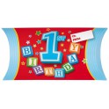 8 1ST BDAY BLK BLUE TRT BOXES
