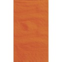 20 PUMPKIN ORANGE GUEST NAPKNS