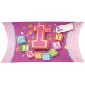 8 1ST BDAY BLK PINK TRT BOXES