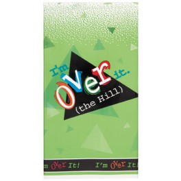 OVER IT-THE HILL TABLCVR PLSTC