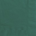 20 FOREST GREEN LUNCH NAPKINS