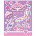4 BIRTHDAY PRINCESS STCKR SHTS