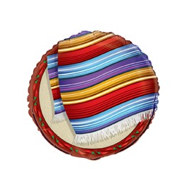 18'' BULK FIESTA SERAPE FOIL