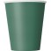 8 FOREST GREEN 9 OZ CUPS