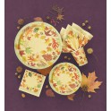 12 AUTUMN LEAVES 10 1/2" PLATE