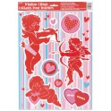 SIMPLY HRTS CUPID WINDW CLINGS