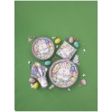 8 BUNNY EGGSITEMENT 9" PLATES
