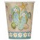 8 FLIP FLOP BEACH 9 OZ CUPS
