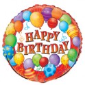 18" BULK BIRTHDY BALLOONS FOIL