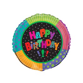 18" BULK INFINITE BDAY FOIL