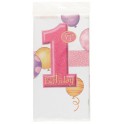 First Birthday Balloons table cover