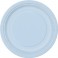 8 BABY BLUE 7'' PLATES